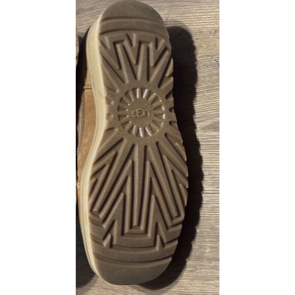 Ugg CityFunc Platform Shoes (11) Chestnut Suede Water Resist Women's NWOTLace-Up - Picture 6 of 10